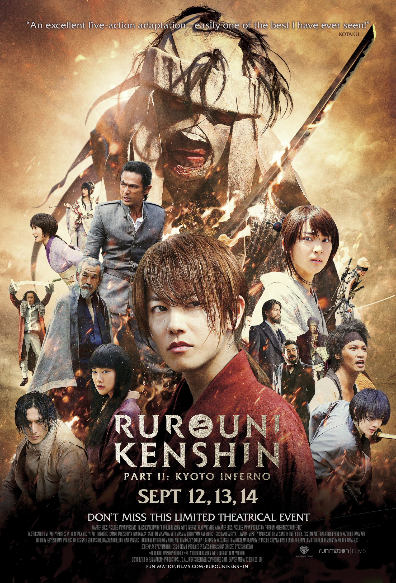Lãng Khách Kenshin: Đại Hỏa Kyoto - Rurouni Kenshin 2: Kyoto Inferno