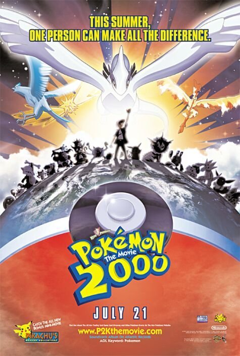 Pokemon movie 2: sự bùng nổ của lugia huyền thoại - Pokemon: the movie 2000