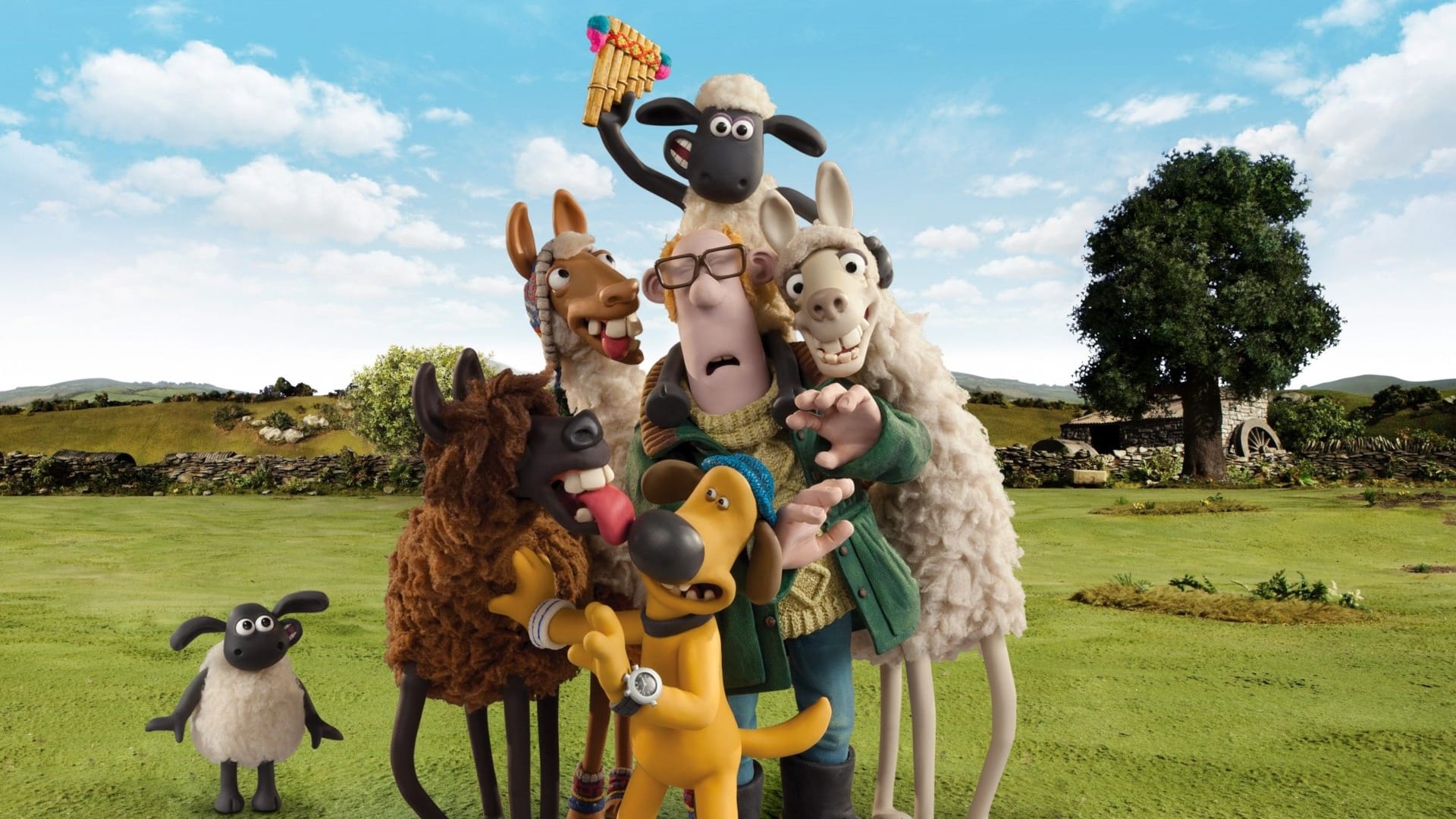 Shaun the sheep: lạc đà siêu quậy - Shaun the sheep: the farmer's llamas