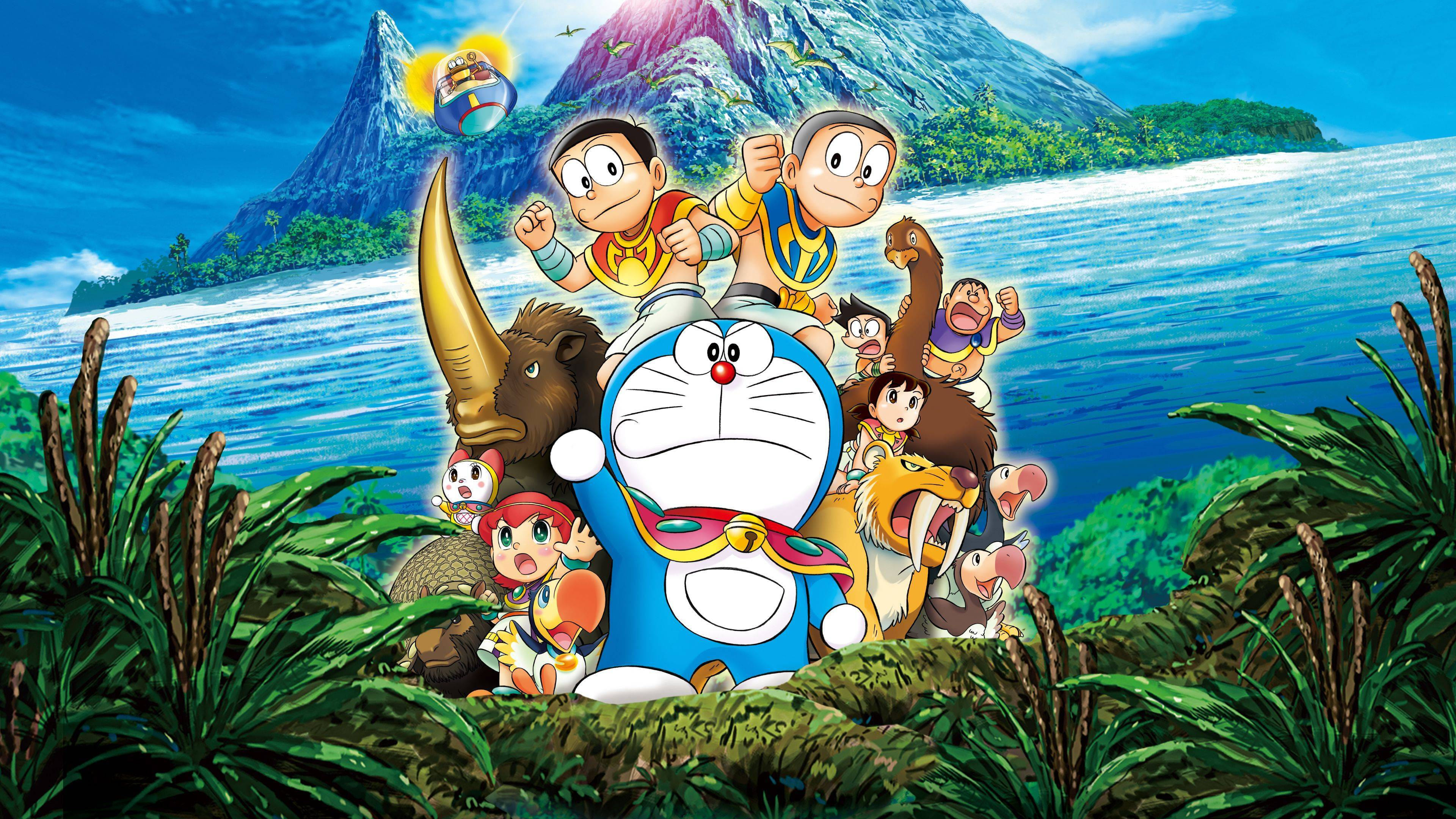Ảnh phim Doraemon: Nobita và Hòn Đảo Diệu Kì - Cuộc Phiêu Lưu Của Loài Thú