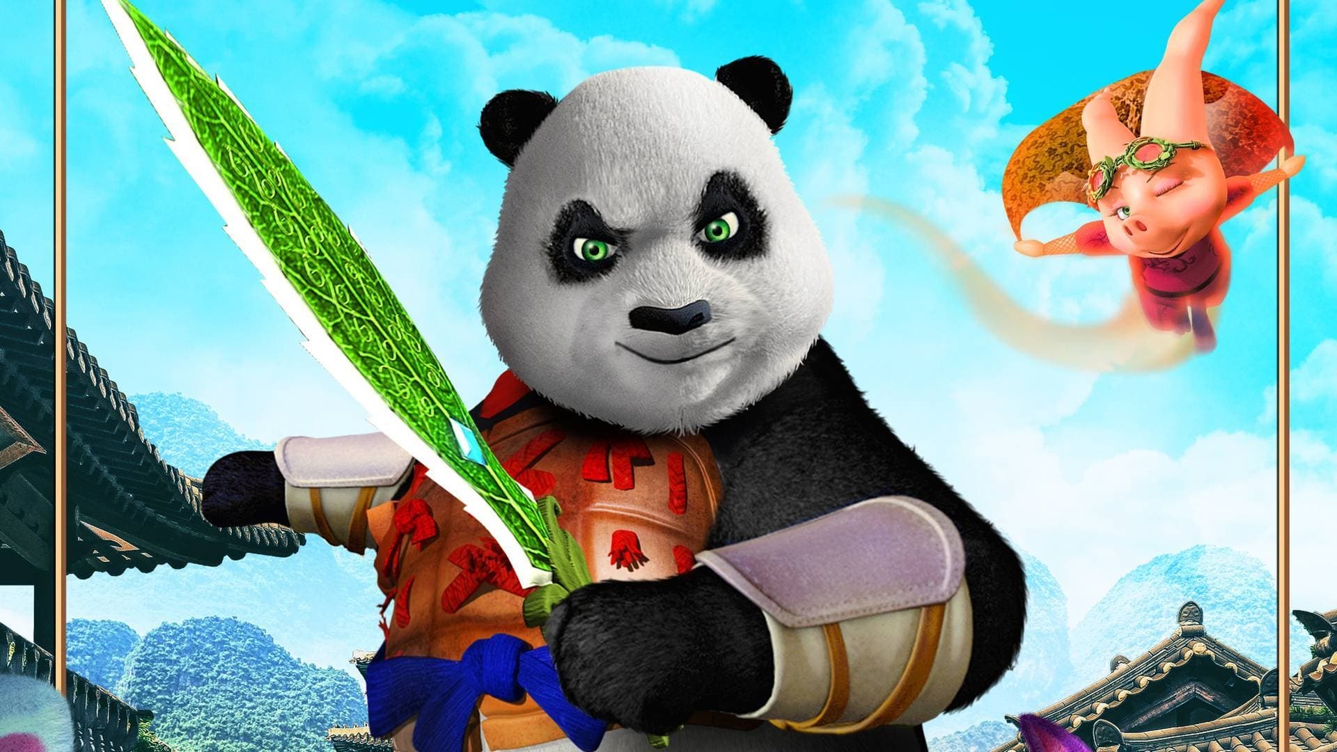 Cuộc phiêu lưu của chiến binh gấu trúc - The adventures of panda warrior