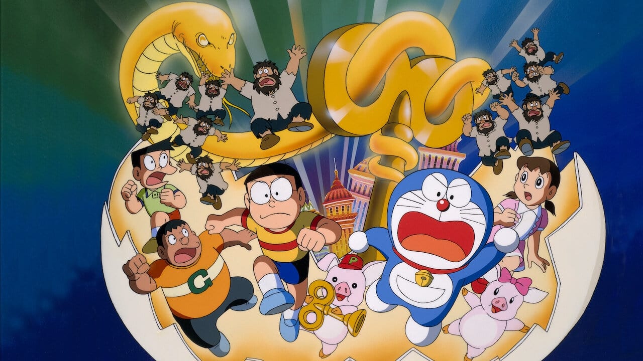 Ảnh phim Doraemon: Nobita và Cuộc Phiêu Lưu Ở Thành Phố Dây Cót