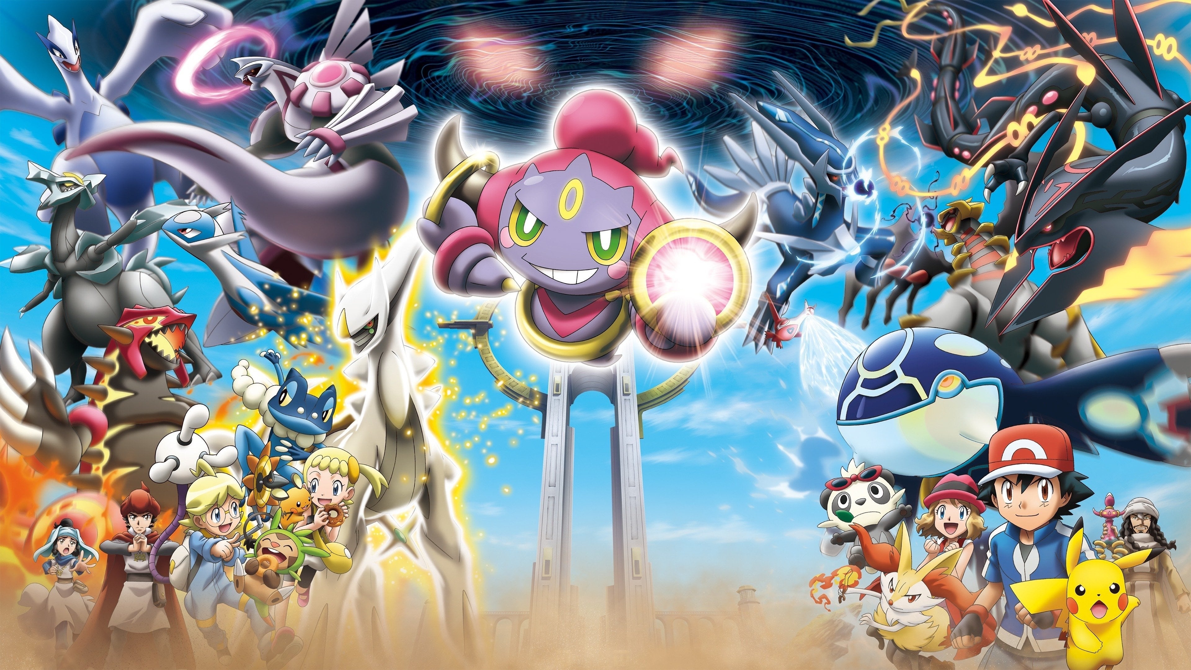 Pokemon movie 18: hoopa và cuộc chiến pokemon huyền thoại - Pokemon movie 18: hoopa and the clash of ages