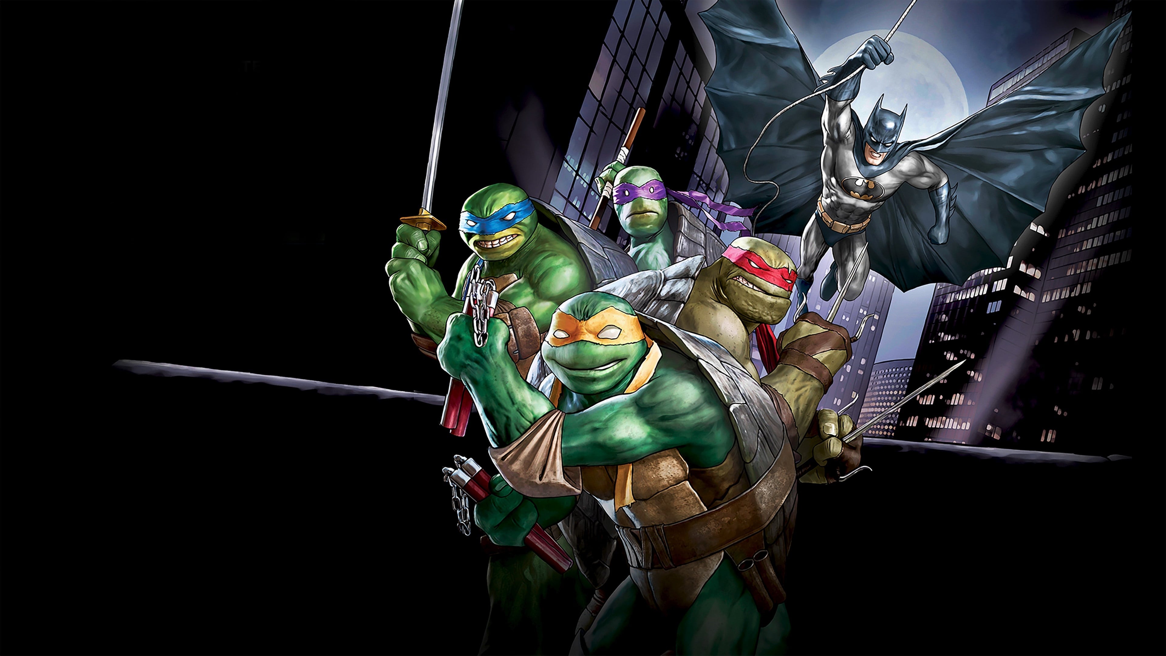 Liên minh người dơi và ninja rùa - Batman vs teenage mutant ninja turtles