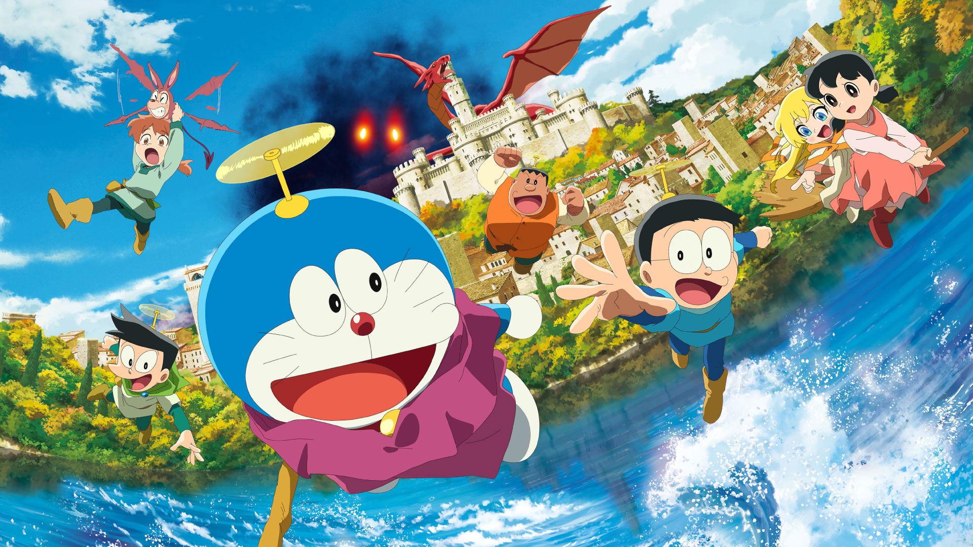 Ảnh phim Doraemon: Nobita Và Cuộc Phiêu Lưu Vào Thế Giới Trong Tranh
