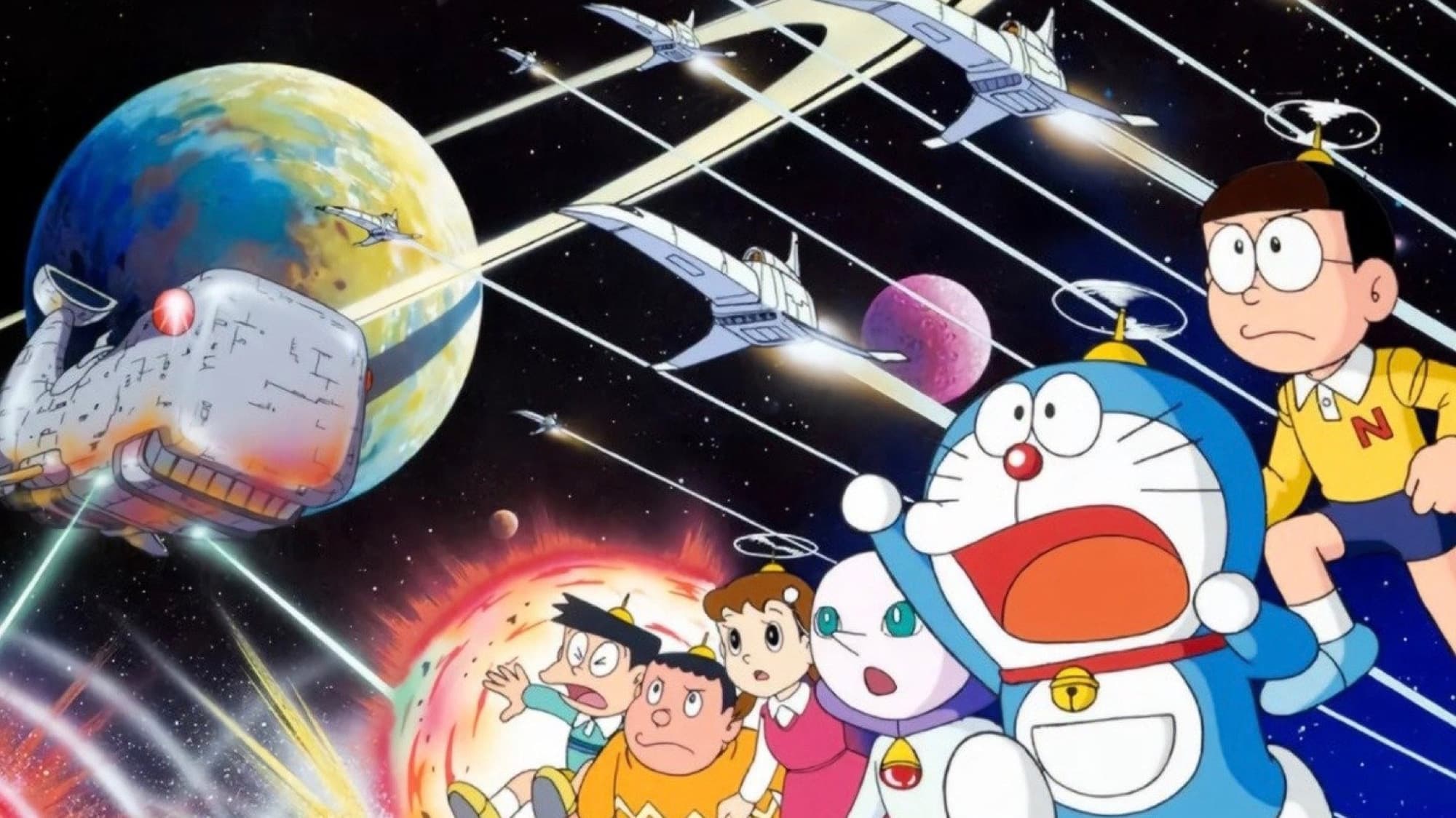 Ảnh phim Doraemon: Nobita và Cuộc Chiến Vũ Trụ