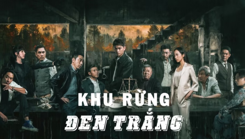 Ảnh phim Khu Rừng Đen Trắng